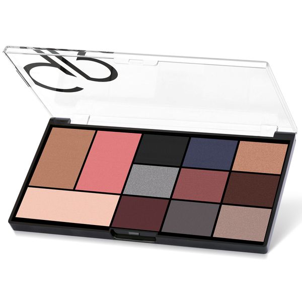 Golden Rose City Styler Face &amp; Eye Palette - Smokey