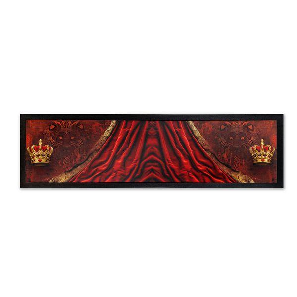 Royal Red Bar Mat