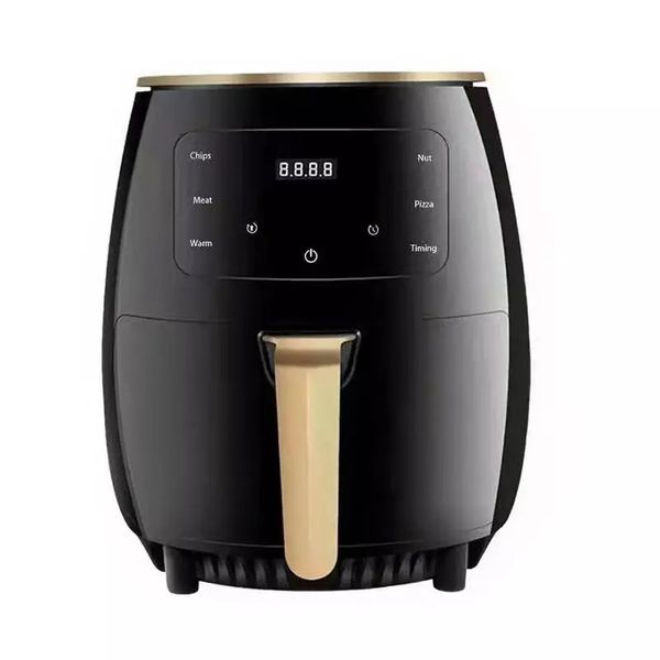 6L Extra Large Capacity Black Air Fryer