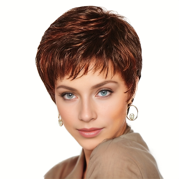 Elegant Curly Wave Short Wig for Women