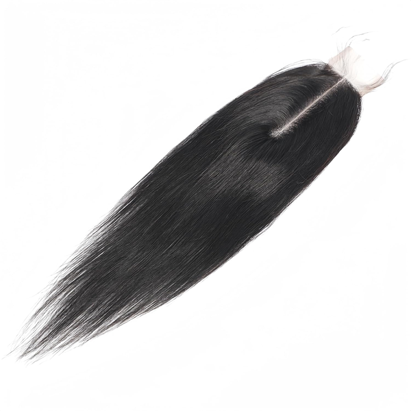 10Inch Brazilian Hair Straight 2x6 Kim K Lace Frontal Closure-VSP