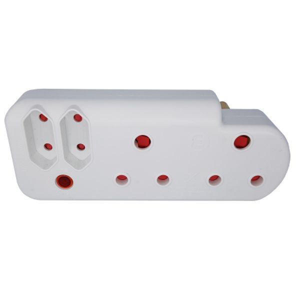 Ellies Adaptor 2X16A/2X5A + Surge (FBA4S)