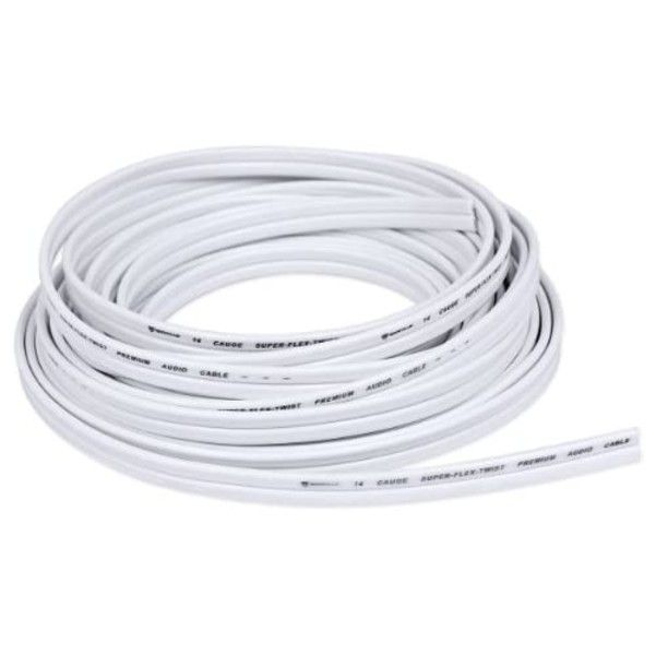 White Speaker Cable