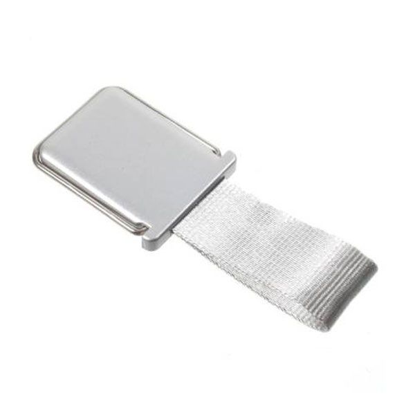 Magnetic Grip with Stand for Smartphones - Fits Any Device - Silver/Grey