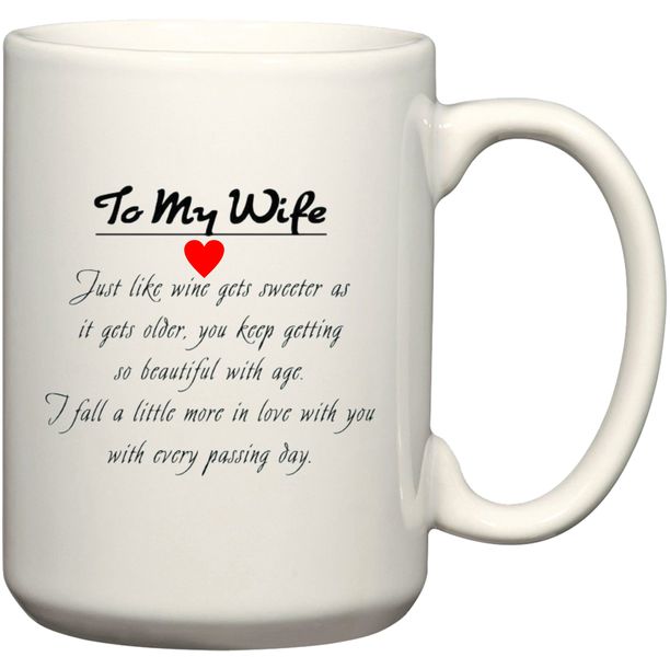 To My Wife Coffee Mug image