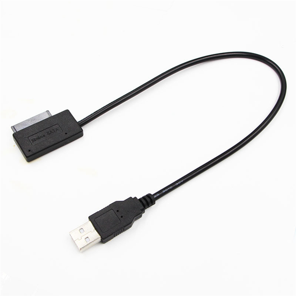 35CM USB Adapter PC 6P+7P CD DVD Rom SATA to USB 2.0 Converter