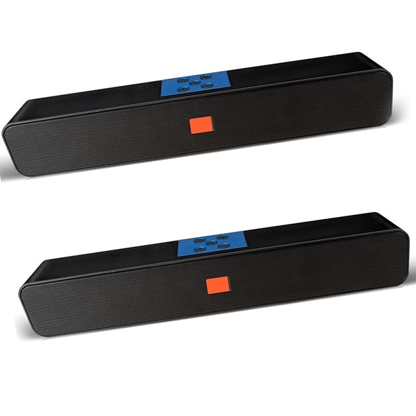 2 Pieces Long Sound Bar Wireless Speaker