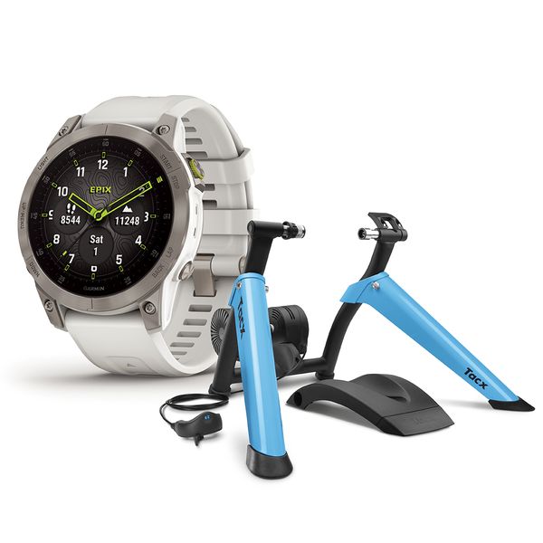 Garmin Bundle, Epix (Gen 2) Sapphire Edition | 47mm with Tacx Boost Bundle
