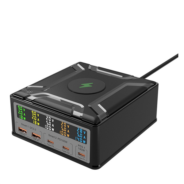 260W High Power Laptop Charger Cell Phone Fast Charging Us Plug