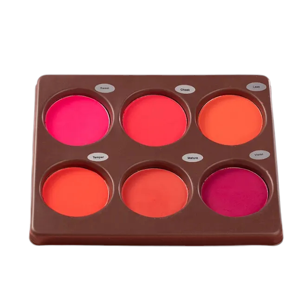 6 Colours Blush Palette