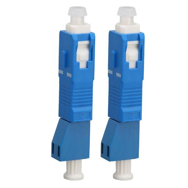 2pcs SC Male to LC Female Fiber Adapter