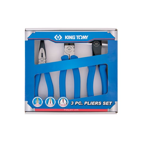 King Tony 3 Piece Plier Set