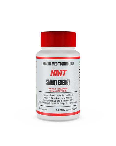 HMT Nootropic Stack- Smart Energy 60's