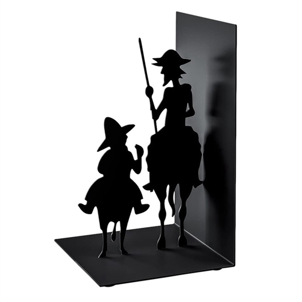 a Iron Figure Bookends for Shelves Home Office Desktop Decor