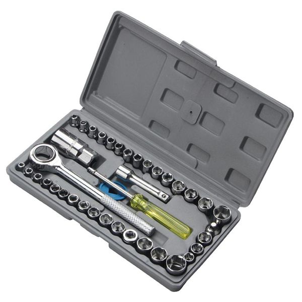 40 Piece Combination Socket Wrench Set