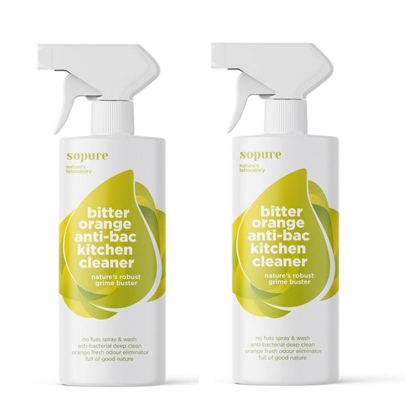 SoPure Bitter Orange Anti-bac Kitchen Cleaner 500ml (2 Pack)
