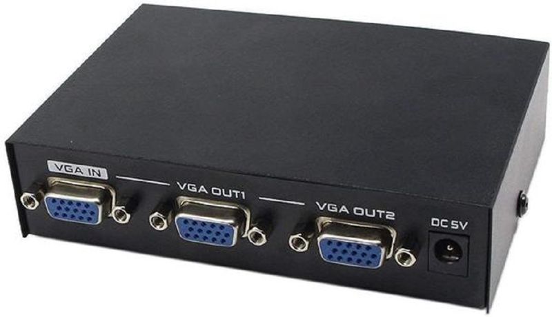 2 Port 200MHz VGA Splitter Model: VGA-2002