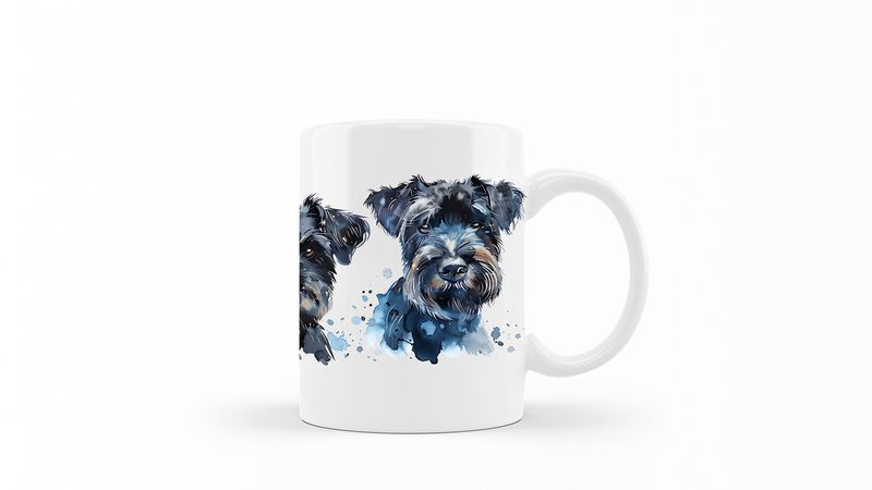 Kerry-Blue-Terrier Printed Coffee Mug DSGN15