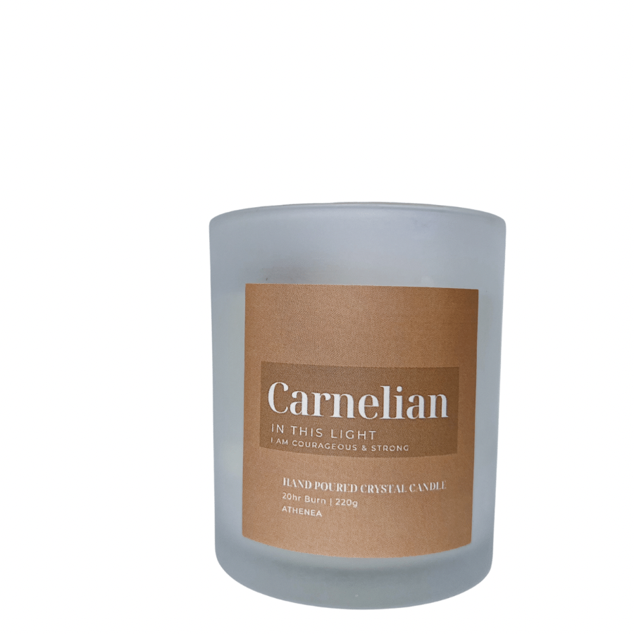 Carnelian Crystal Scented Candle Buy Online in South Africa