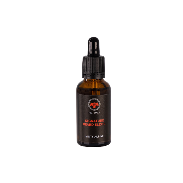 Red Dane Signature Beard Elixir - Beard Growth Oil - Minty Alpine 30ml
