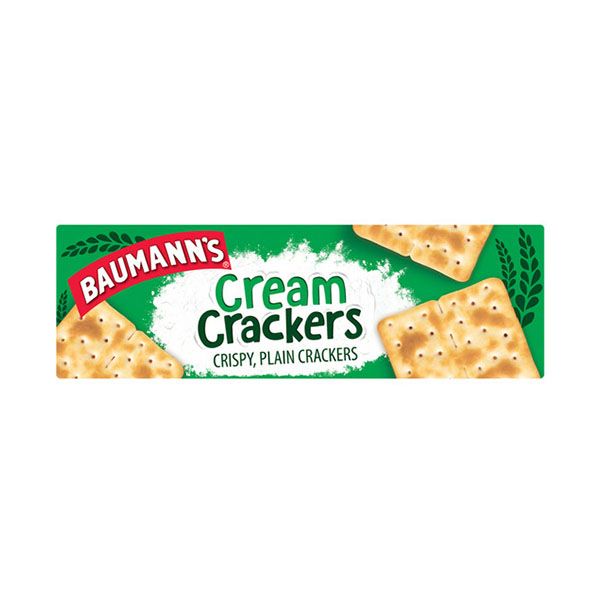 Baumanns Cream Crackers (6 x 200g)