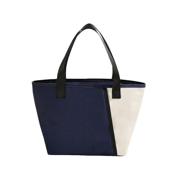 Duo Colour 1.5L Insulated Lunch Bag Tote Thermal Food Storage Bag