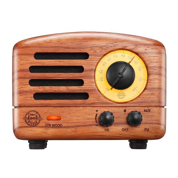 MUZEN - OTR Small Portable Outdoor Wireless Bluetooth Speaker - Rosewood