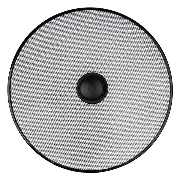 33cm Stainless Steel Splatter Screen with Lid for Cooking KT32292