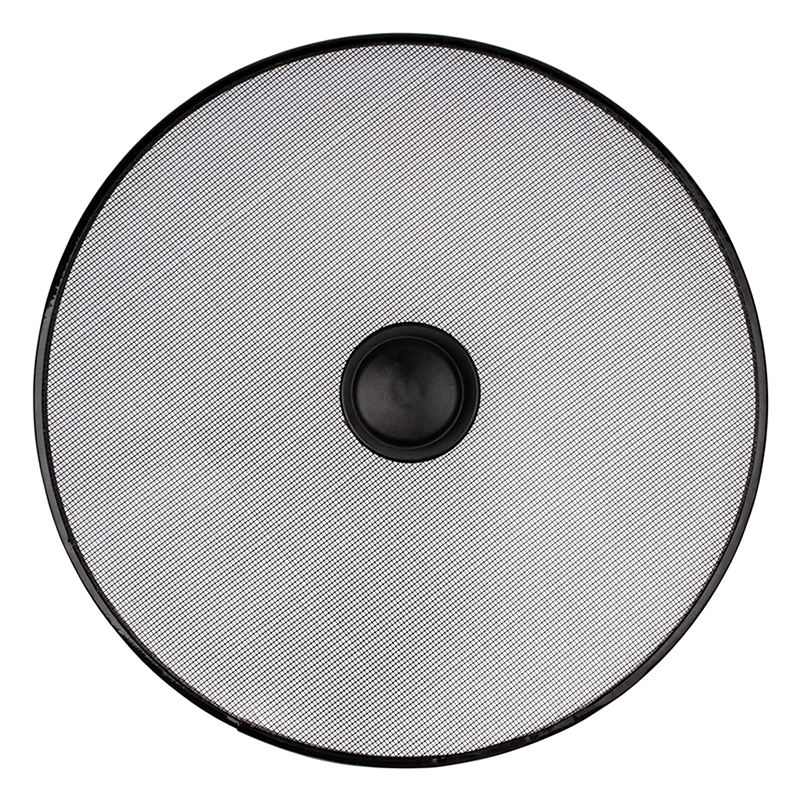 33cm Stainless Steel Splatter Screen with Lid for Cooking KT32292
