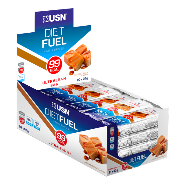 Diet Fuel Caramel Crunch 99kcal Bar (20x30g)