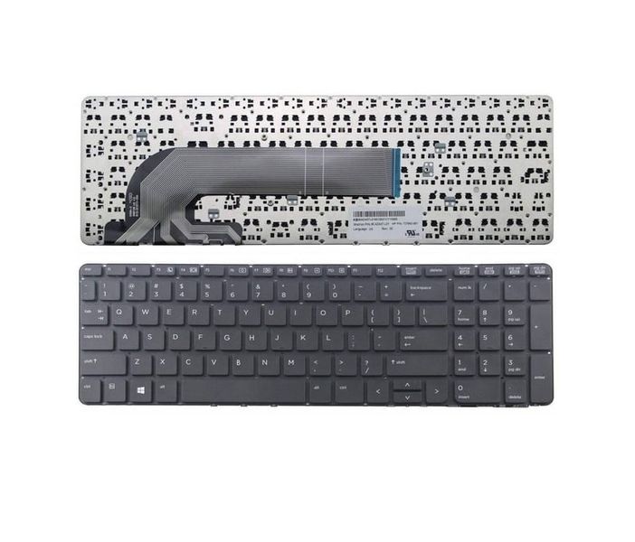 Replacement Laptop Keyboard Compatible with HP ProBook 450 G2 450 G1 455 G1- Black
