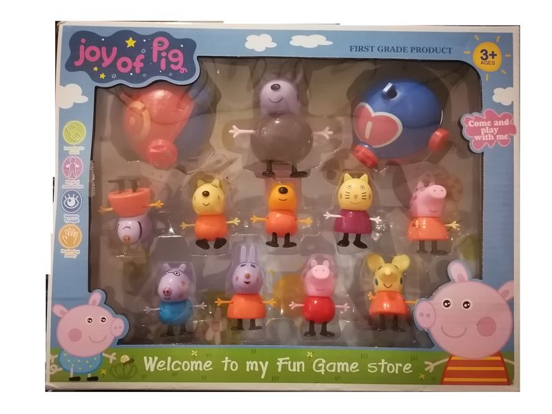 Joy of Pig - Peppa's little friends toy set