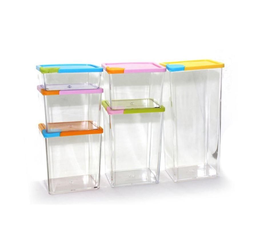 Stackable Kitchen Storage Container - Set of 6 | Shop Today. Get it