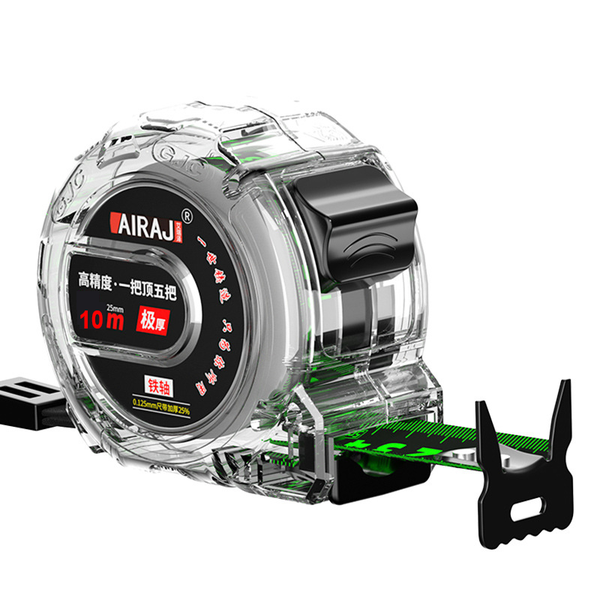 Transparent Fluorescent Tape Measure - Thickened Wear-Resistant