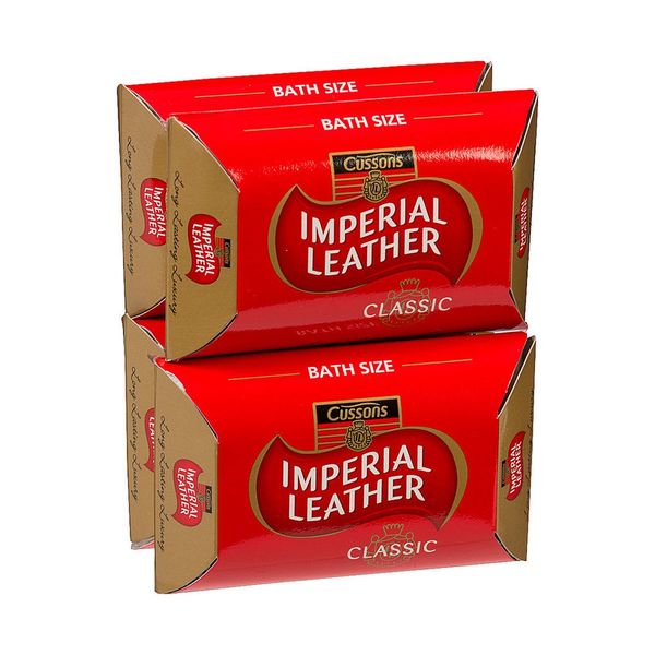 Imperial Leather Classic Soap Bar 115g 4-Pack