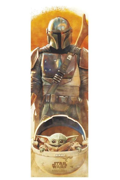 Star Wars (The Mandalorian) Door Poster (53cm x 158cm)