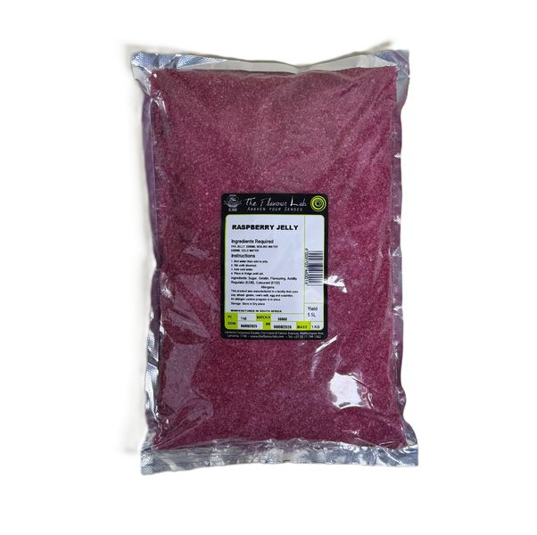 Premium Bulk Catering Jelly Powder 1kg - Raspberry Flavour