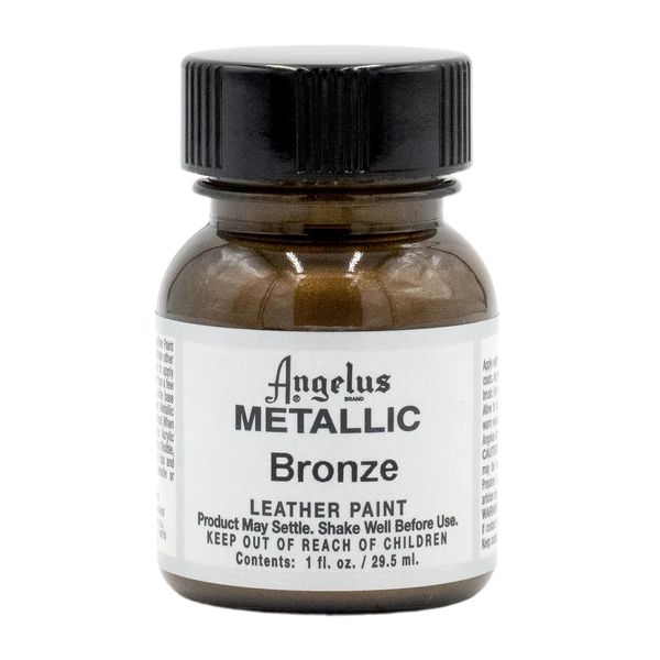 Angelus Acrylic Leather Paint - Bronze 1oz