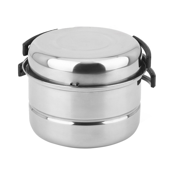 3 Pcs Set Camping Picnic Pot Stainless Steel Cookware Picnic Pan Set