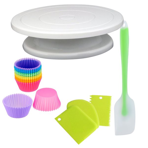 Cake Icing Stand with Accessories 17 Set