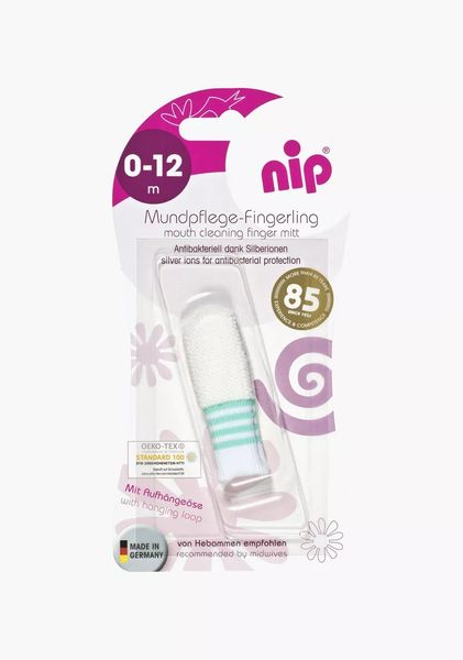 Nip Baby Mouth Cleaning Finger Mitt