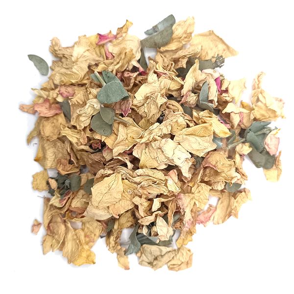 100G Rose And Eucalyptus Leaves Natural Flower P image