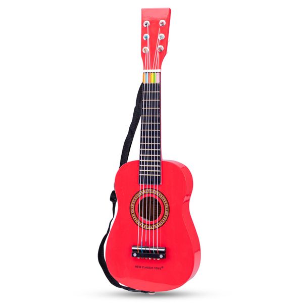 21 inch Acoustic Rock Roll Stringed Toy Guitar Musical Instrument