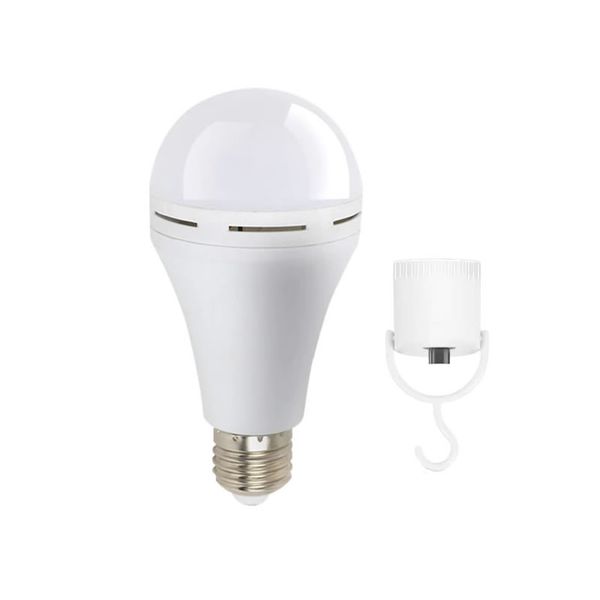 9W E27 Rechargeable Hanging Loadshedding LED Light Bulb
