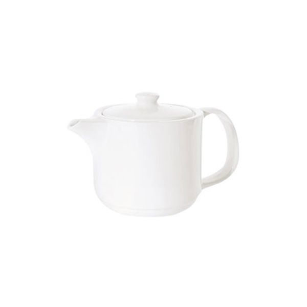 Fortis Prima White Tea Pot With Lid 6 Pieces