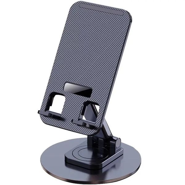 Universal Desktop Phone Stand 360 Foldable Stand with Anti-Slip Metal Base