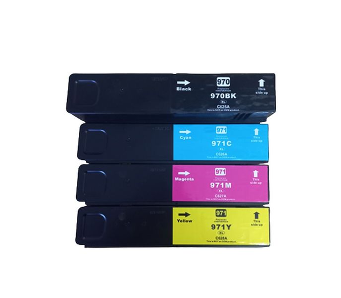 Vivid Colours HP 970XL /971/970/970XL/971/ Compatible Inkjet Cart – Multi