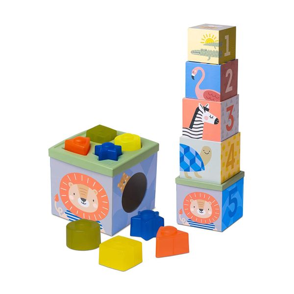 Taf Toys Savannah Shape Sorter and Stack Toy