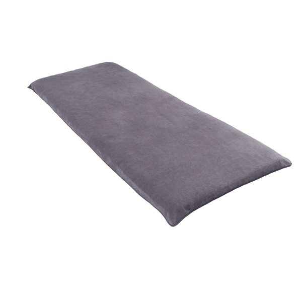 Massage Bed Towel Cover (No Hole) - Grey Microfibre Body Towel - 80x190cm