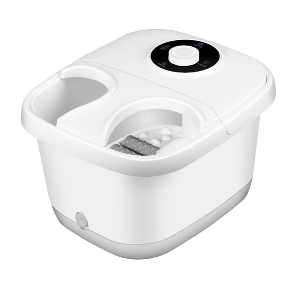 Multifunctional Foldable Foot Spa - 8 Rollers, Bubbles, Heating &amp; Vibration